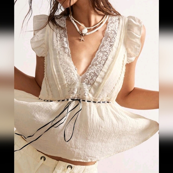 Tops - Women Boho Style Solid Color V-Neck Fitted Blouse, Casual Holiday Wear